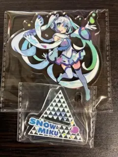 初音ミクの日　一番くじ 初音ミク　アクリルスタンドアクスタ　雪ミク