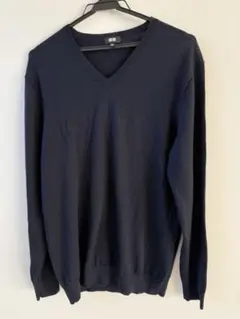 vネック ネイビー