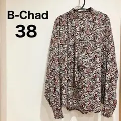 ビーチャド B-Chad 花柄 長袖シャツ 38 総柄 派手 個性的