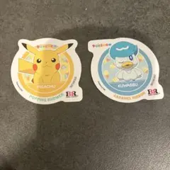 サーティワン ポケモン ステッカー 2枚セット