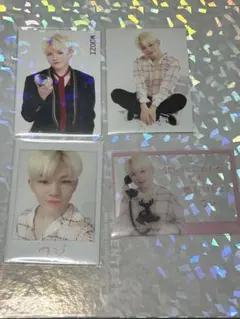 SEVENTEEN ウジ トレカ ４枚セット