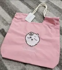 【新品】ちいかわ しまむら トートバッグ ピンク ナイロントートバッグ