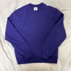 Champion スウェット パープル 刺繍ロゴ