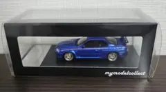 404 1/64 日産 スカイライン GT-R R32 パンデム ダークブルー - メルカリ