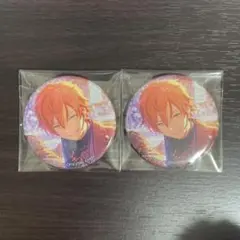 プロセカ あんスタコラボ グリッター缶バッジ 東雲彰人