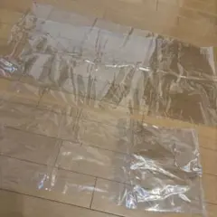 ビニールシート透明　２点　切れ端