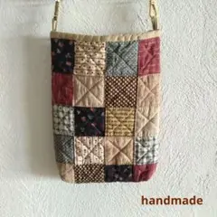 ❤︎ アメリカンカントリー ショルダーバッグ 斜め掛け 手作り ハンドメイド