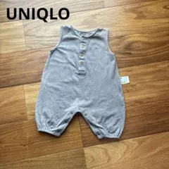 【70cm】UNIQLO ユニクロ ロンパース カバーオール サロペット