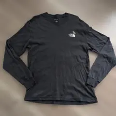 【美品】THE NORTH FACE 長袖Tシャツ ダークグレー メンズL