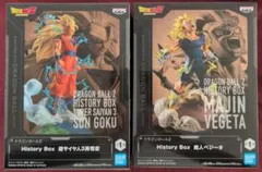 ドラゴンボールZ、超サイヤ人３孫悟空、魔人ベジータ、フィギュア、
