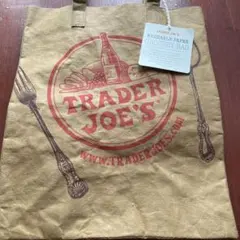 Trader Joe's ウォッシャブルペーパーエコバッグ