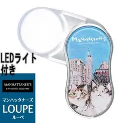 日本製 Manhattaner's マンハッタナーズ LEDライト付きルーペ青空のサムネイル