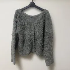 Doux archives ドロップカーディガン グレー フリーサイズ