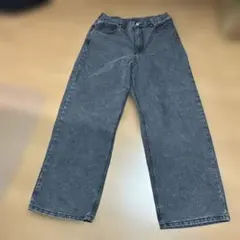 MONO-MARTヴィンテージメイクバギーセミワイドデニムパンツL