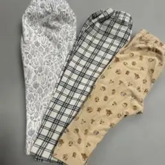 UNIQLO ベビー パンツ レギンス 3点セット　トイストーリー フリース