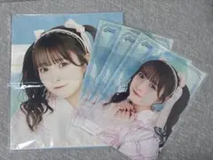 CUTIE STREET 梅田みゆ てぬぐい クリアポスター 浴衣すきくじ