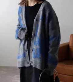 未使用 ap retro カーディガン ニット