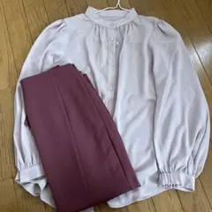 gu ブラウス　スカート　セット