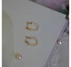 パールピアス　結婚式　入学式　卒業式　パーティ　冠婚葬祭　シンプル　 2次会