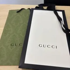 GUCCI ショップ袋 グリーン ブラック