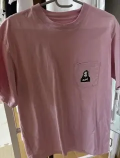 x-girl ピンク Tシャツ Mサイズ