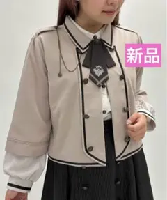 新品未使用 タグ付きaxes femme ナポレオンジャケット ベージュ