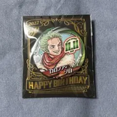ONE PIECE ロロノア・ゾロ バースデー缶バッジ 2022