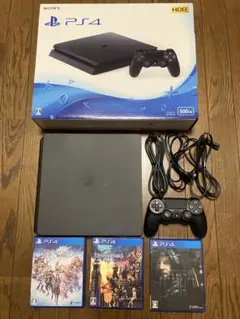 プレイステーション4 本体 コントローラー ソフト3本