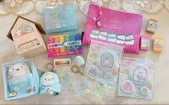 すみっコぐらし ポーチ・シール・マーカーセット