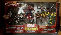 d*7様 スパイダーマン　シニスターシックスセット　トイビズ　マーベルレジェンズ d*7様 スパイダーマン シニスターシックスセット トイビズ マーベル