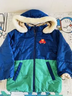 HOT BISCUITS フード付きダウンコート 110cm