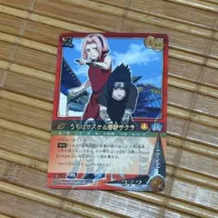 コイン付き NARUTO ナルトカード COIN-10 うちはサスケ＆春野サクラ