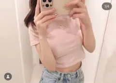 限定1点2枚セットタンクトップキャミソールクロムハーツ好きにTシャツピンク 限定1点2枚セットタンクトップキャミソールクロムハーツ好きにTシャツ