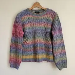 A.P.C. 編み込みセーター　ニット