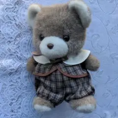 希少　昭和レトロ　サンアロー　タグ付くまのマック　ぬいぐるみ