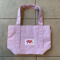 Care Bears　チアパンダ　春色コーデュロイバッグ 　ラベンダー