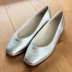 Odette e Odile フラットシューズ シルバー