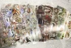 【おまけ付き】海外マステ 42枚42種 切り売り コラージュ おすそわけ