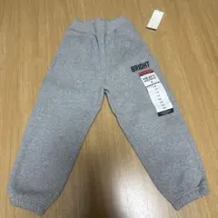 GU ウェイトパンツ 110 グレー新品未使用　タグ付き