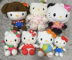 ハローキティ ぬいぐるみ 7体セット