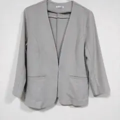 【最終お値下げ】ハニーズ　アウター　ジャケット　薄手　М　グレージュ　春　夏のサムネイル