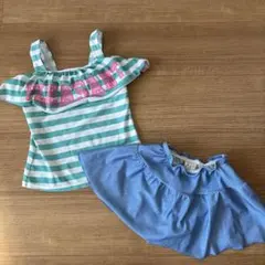 女の子　水着　130㎝