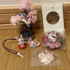 ポケモン　ニンフィア　フィギュア　リーメント　キーホルダー　ストラップ