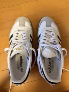 adidas SAMBA OG ホワイト グリーンのサムネイル