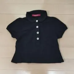 familiar 黒 ポロシャツ 120