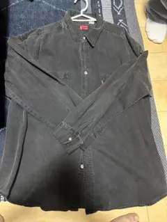 Levi's ブラック デニムシャツ 長袖