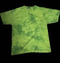 RbR SOUL タイダイTシャツ ネオングリーン MADE IN USA 古着