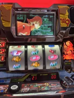 パチスロ実機】アビリット☆サイボーグ009【コイン不要機付】4号機