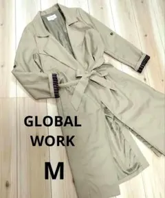 ☆春物☆　グローバルワーク トレンチコート ベージュ　M