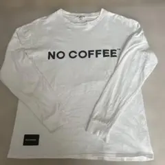NO COFFEE ロングTシャツ M ホワイトのサムネイル
